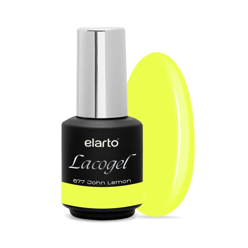 Verniz Gel Lacogel John Lemon 677 - 7ml