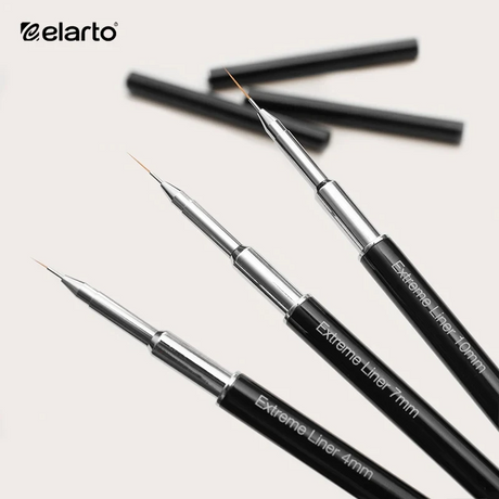 Pincel para Nail Art Extreme Liner 4mm (Preto)