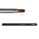 Pincel de Gel Oval (Preto)