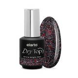 Dry Top Shine Rojo Brillante 7ml top coat híbrido con efecto flash