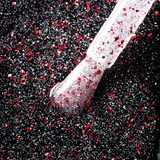 Dry Top Shine Rojo Brillante 7ml top coat híbrido con efecto flash