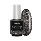 Dry Top Shine Plata Brillante 7ml top coat híbrido con efecto flash