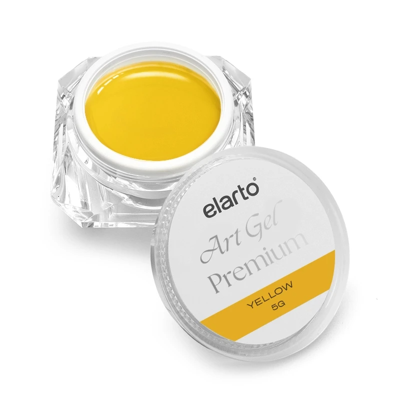 Art Gel Premium Amarillo - Amarillo 05g