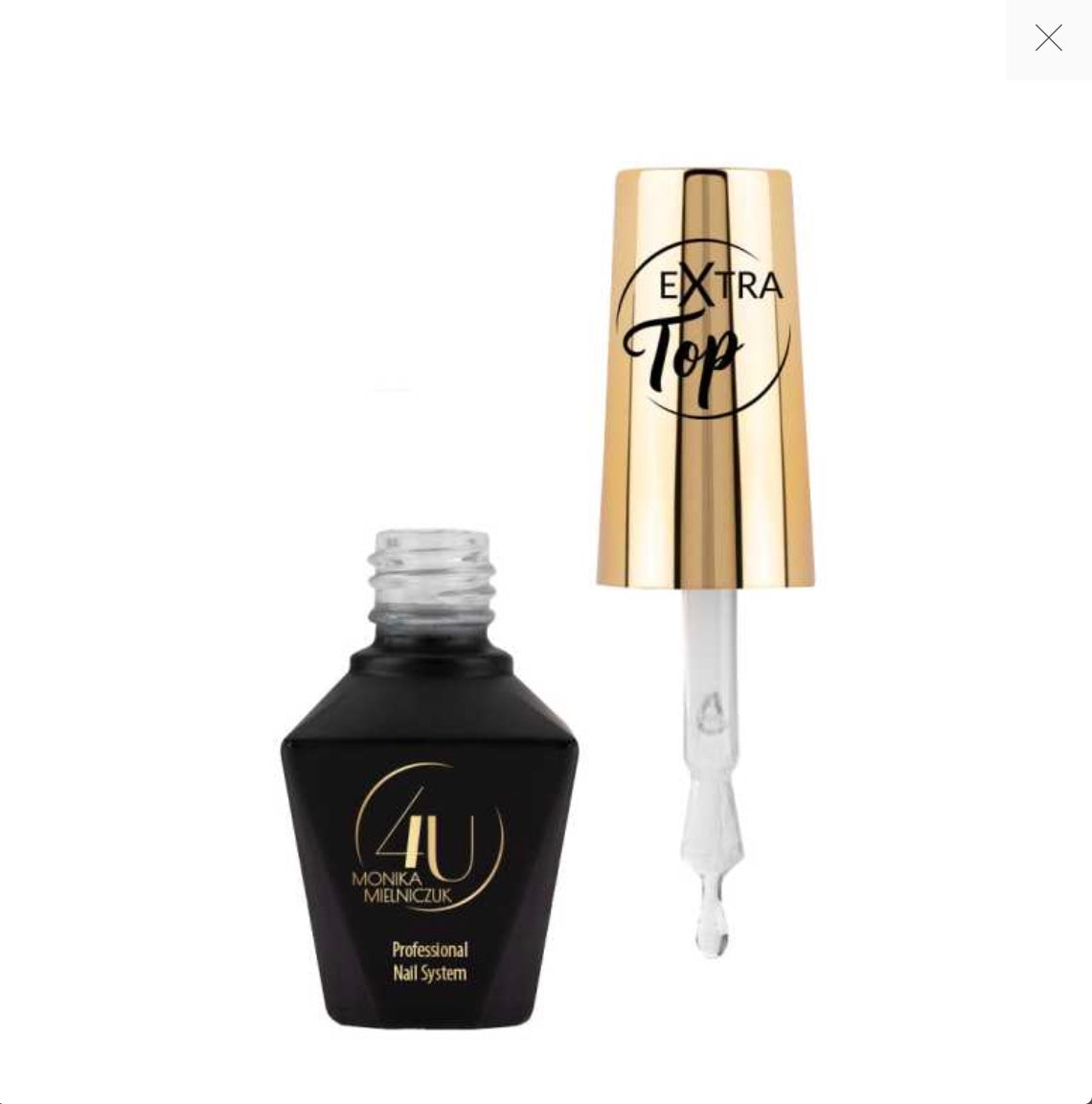 Extra Top 4U - No Wipe Top Coat - Molly Lac 10g
