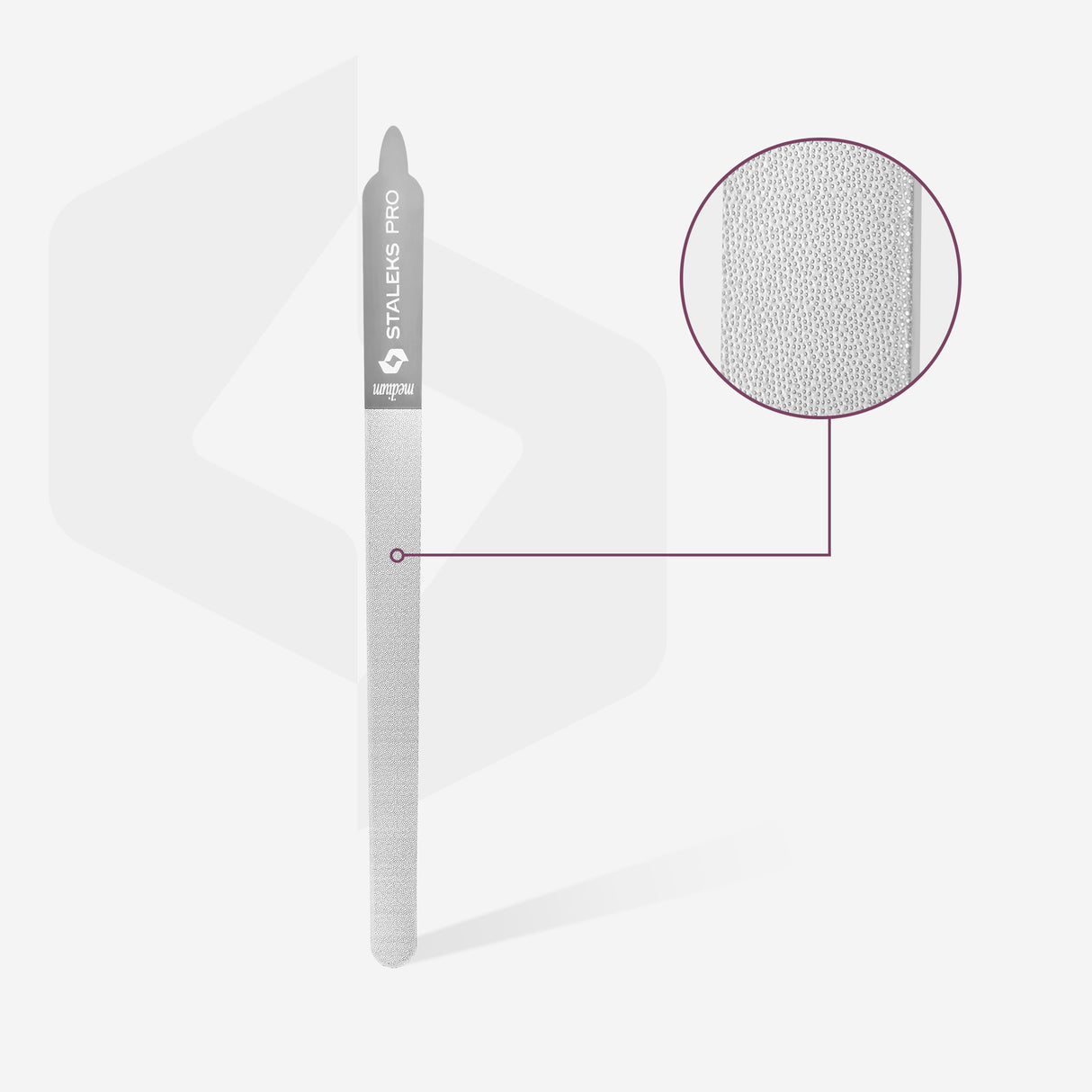 EXPERT 11 Laser Nail File - 155 mm (Straight with Handle)