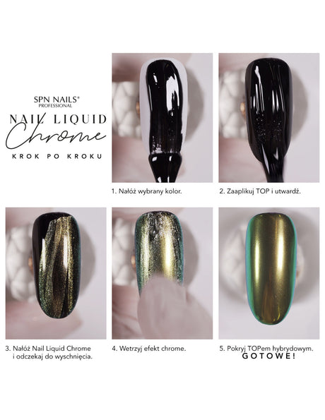 Nail Liquid Chrome Sunset 8ml