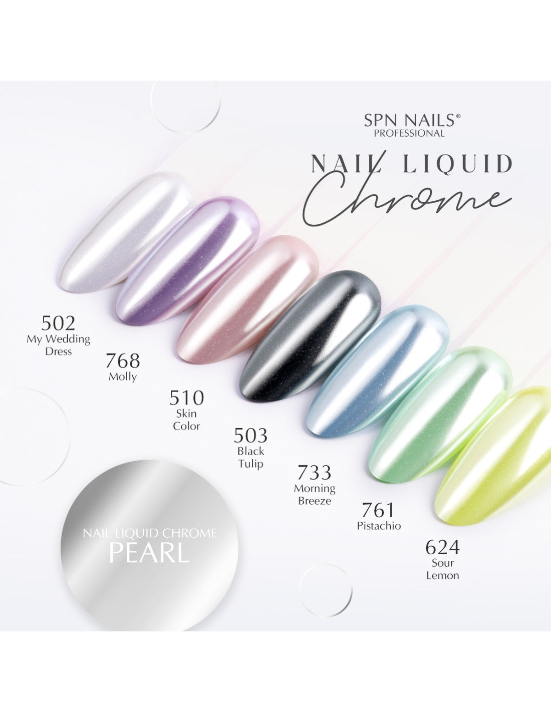Nail Liquid Chrome Sunset 8ml