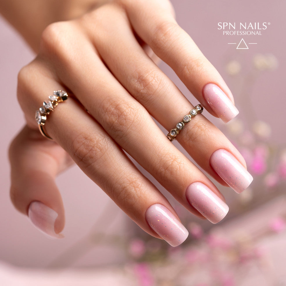 Gel Constructor Brillo Rosa 15g