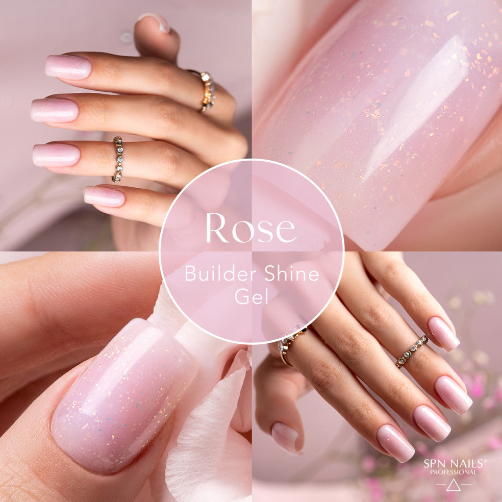 Gel Constructor Brillo Rosa 15g
