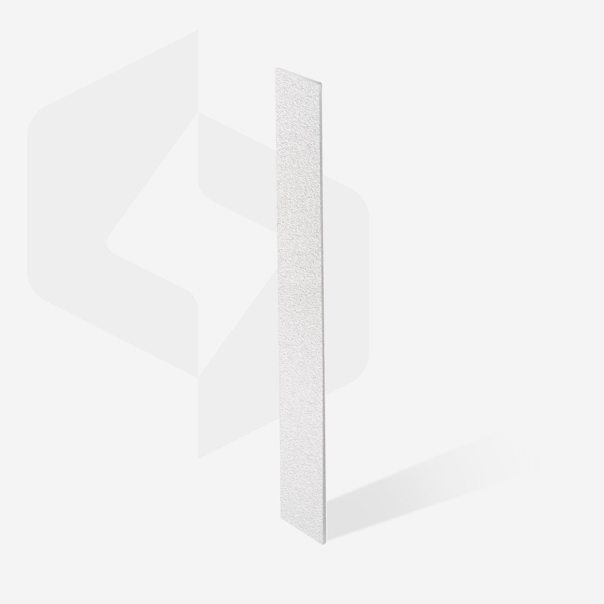 White Disposable Straight Files – Foam layer | EXPERT 20, Grit #100 (30 Pieces)