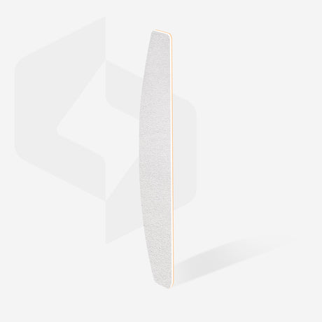 Disposable White Half-Moon Files – Foam layer | EXPERT 40, Grit #180 (30 Units)