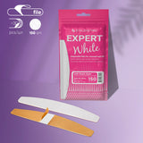 Limas Blancas Desechables Media Luna – Capa de espuma | EXPERT 40, Grano #150 (30 Unidades)